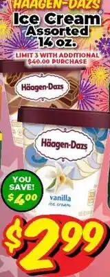 Western Beef HAAGEN-DAZS Ice Cream offer