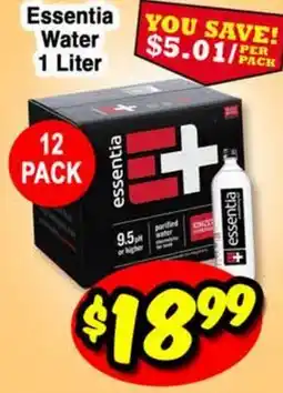 Western Beef Essentia Water offer