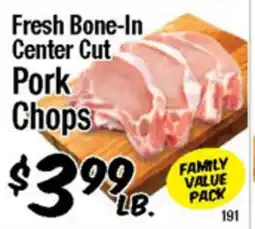 Western Beef Fresh Bone-In Center Cut Pork Chops offer