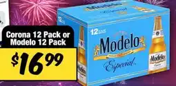 Western Beef Corona 12 Pack or Modelo offer