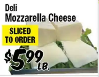 Western Beef Deli Mozzarella Cheese offer