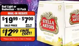 Western Beef Bud Light or Budweiser offer