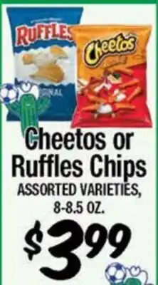 Western Beef Cheetos or Ruffles Chips offer