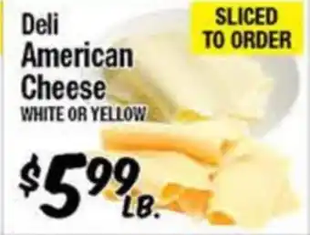 Western Beef Deli American Cheese offer