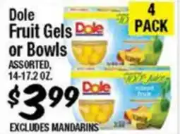 Western Beef Dole Fruit Gels or Bowls offer