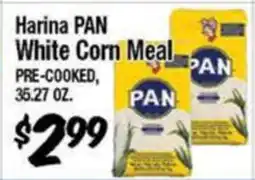 Western Beef Harina PAN White Corn Meal offer