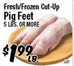 Western Beef Fresh/Frozen Cut-Up Pig Feet offer