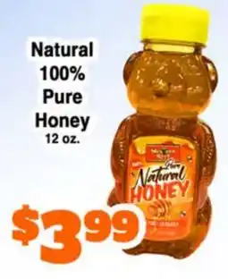 Western Beef Natural 100% Pure Honey offer