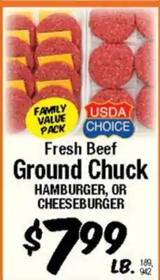 Western Beef Fresh Beef Ground Chuck offer