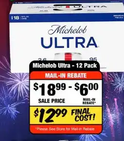 Western Beef Michelob Ultra offer