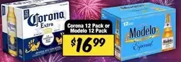 Western Beef Corona 12 Pack or Modelo offer