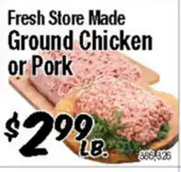 Western Beef Fresh Store Made Ground Chicken or Pork offer