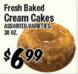 Western Beef Fresh Baked Cream Cakes offer