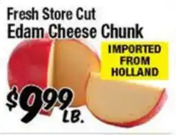 Western Beef Fresh Store Cut Edam Cheese Chunk offer