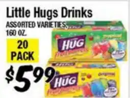 Western Beef Little Hugs Drinks offer