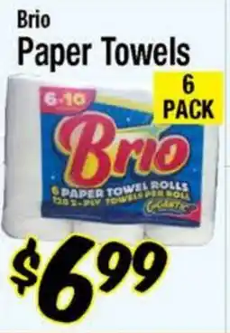 Western Beef Brio Paper Towels offer