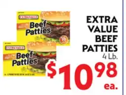 La Chiquita Food Market EXTRA VALUE BEEF PATTIES offer