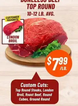 Western Beef CUSTOMER FAVORITE LONDON BROIL offer