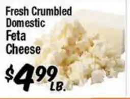 Western Beef Fresh Crumbled Domestic Feta Cheese offer