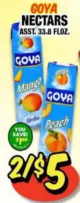 Western Beef GOYA NECTARS offer