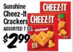 Western Beef Sunshine Cheez-It Crackers offer