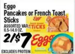 Western Beef Eggo Pancakes or French Toast Sticks offer