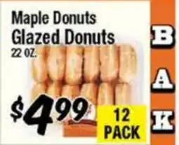 Western Beef Maple Donuts Glazed Donuts offer