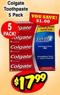 Western Beef Colgate Toothpaste offer