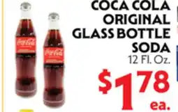 La Chiquita Food Market COCA COLA ORIGINAL GLASS BOTTLE SODA offer