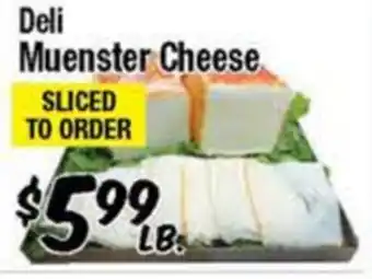 Western Beef Deli Muenster Cheese offer