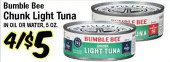 Western Beef Bumble Bee Chunk Light Tuna offer