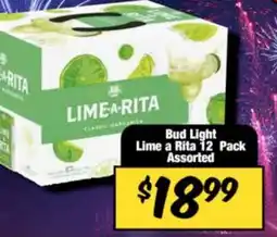 Western Beef Bud Light Lime a Rita 12 Pack Assorted offer