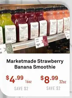 Standard Market Marketmade Strawberry Banana Smoothie offer