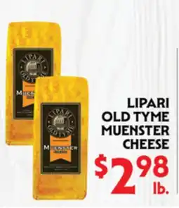 La Chiquita Food Market LIPARI OLD TYME MUENSTE CHEESE offer