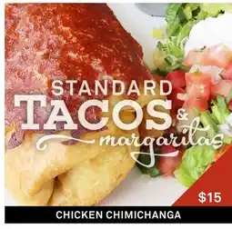 Standard Market CHICKEN CHIMICHANGA offer