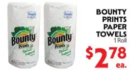 La Chiquita Food Market BOUNTY PRINTS PAPER TOWELS offer