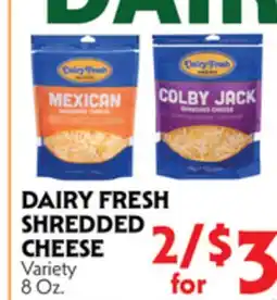 La Chiquita Food Market DAIRY FRESH SHREDDED CHEESE offer