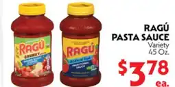 La Chiquita Food Market RAGÚ PASTA SAUCE offer