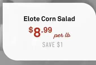 Standard Market Elote Corn Salad offer