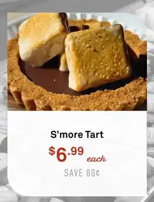 Standard Market S'more Tart offer