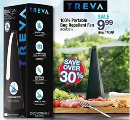 Ace Hardware TREVA 100% Portable Bug Repellent Fan offer