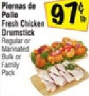 Fiesta Mart Fresh Chicken Drumsticks offer