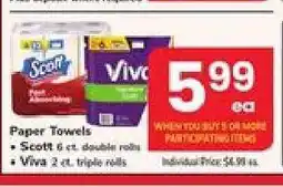 Safeway Paper Towels offer