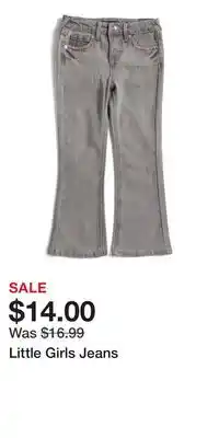TJ Maxx Little Girls Jeans offer