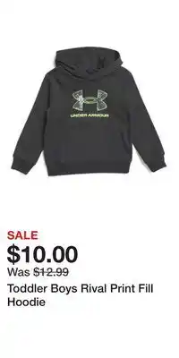 TJ Maxx Toddler Boys Rival Print Fill Hoodie offer