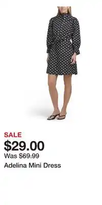 TJ Maxx Adelina Mini Dress offer
