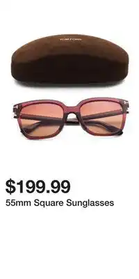 TJ Maxx 55mm Square Sunglasses offer