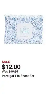 TJ Maxx Portugal Tile Sheet Set offer