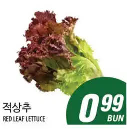 Joong Boo Market RED LEAF LETTUCE offer
