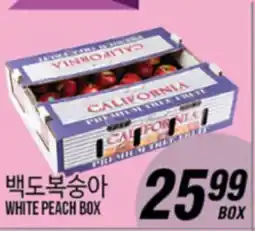 Joong Boo Market WHITE PEACH BOX offer